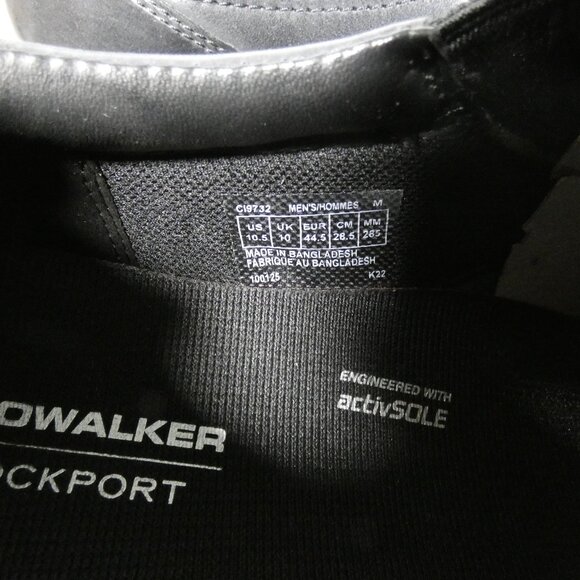 Rockport Leather Browalker Mens Shoes Size 10.5m NIB Rockport Prowalker Next Slip-On Black Leather 10.5 M (D) main image 2